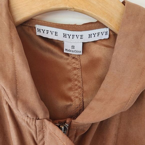 Brown HYFVE lightweight jacket size S - Picture 6 of 7